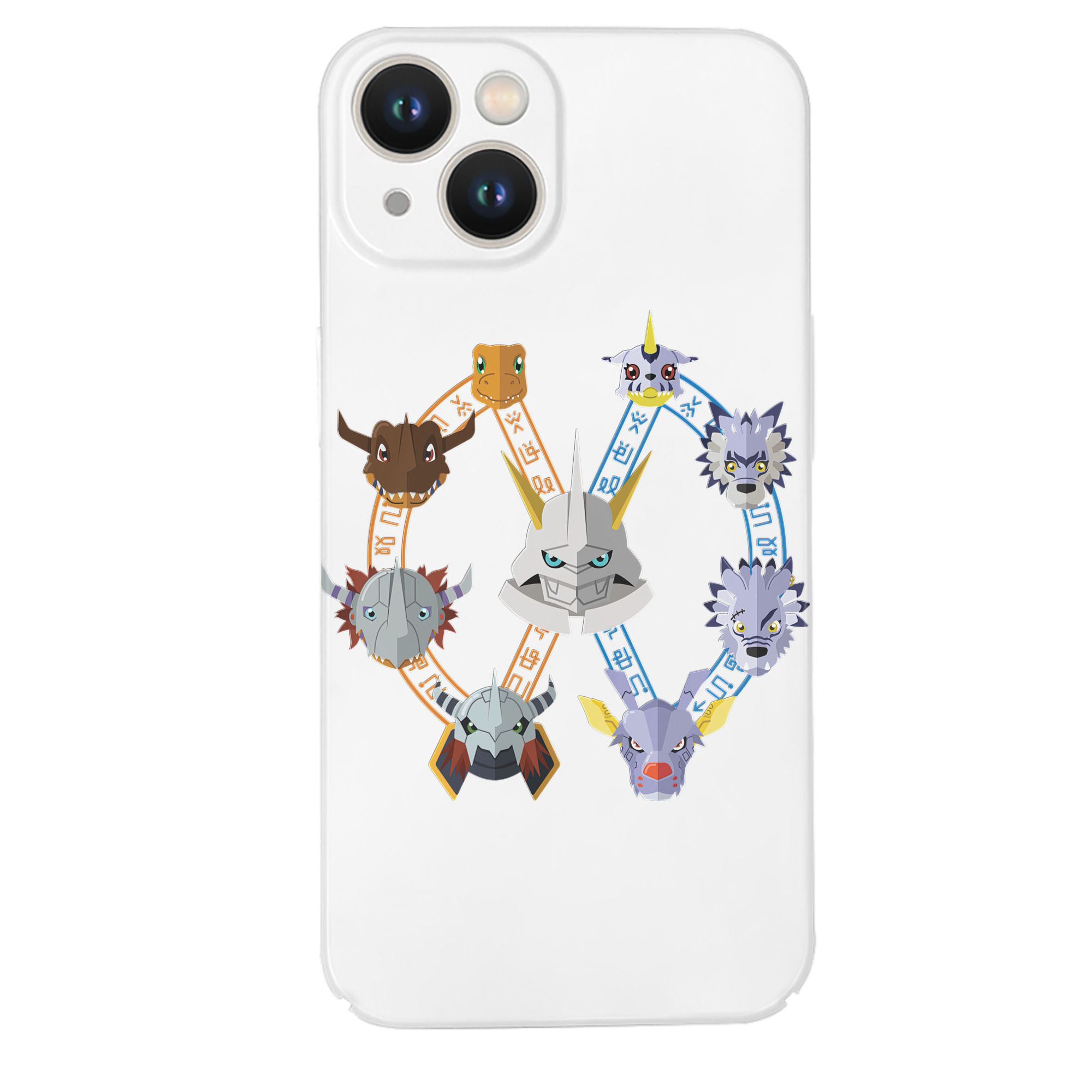 （画像用） Digimon デジタルモンスター/デジモン 【iPhone 14シリーズ対応】ハードケース